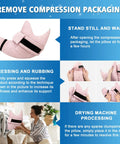 Instruction steps for using Cooling Shoulder Surgery Pillow With Ergonomic Design For Postop Relief Side Sleeper Support Rotator Cuff Pain Relief Elevation Aid After Frozen Arm Impingement Machine Washable Cover For Quick Recovery