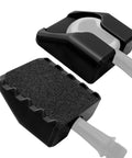 Flat Pedal Converter With Self Locking Mechanism, Ultra Lightweight Anti Slip Pedal Cover For Wahoo SpeedPlay, Black
