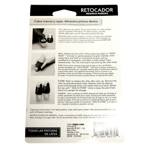 Touch Up Painter With Built In Storage And Fabric Roller For Latex Paints No Brush Marks Delivers Consistent Finish And Quicker Projects Great For Walls And Trim Touch Ups At Home