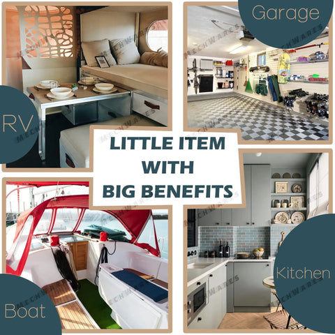Collage of Heavy Duty Fold Down Hinges Built Tough Self Locking Leg Brackets Corner Supports For Folding Tables and Desk Extensions In Garages Kitchens or RV Set of 2.