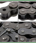 Grab A Fresh 10 Foot Heavy Duty Roller Chain Kit With Connecting Links Perfect For Sugar Mills And Construction Jobs That Needs Serious Grit And Long Term Stability Without The Hassle. 100 steel roller chain links