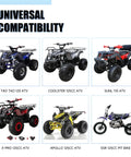 Six 125cc and 110cc ATVs and a pit bike for PZ20 Carburetor Upgrade Kit With Ignition Coil AC CDI Box Starter Solenoid Relay And Voltage Regulator