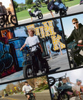 750W Fat Tire Electric Bike for Adults with Wheelie Capability in various city and campus commuting scenarios