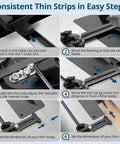 Step-by-step guide on using Dead Nuts On Accuracy Thin Rip Jig For Table Saw for precise narrow cuts.