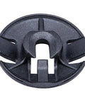 Close-up of black nylon retaining clip from Fender Liner Splash Shield Retaining Clips Kit 30 Pcs For Audi 4F0825429A