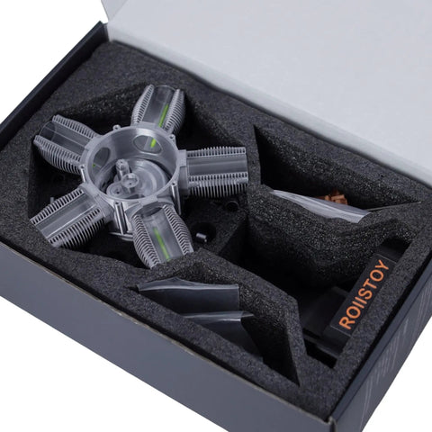 Five Cylinder Planetary Engine Model With Clear Internal Mechanisms Desktop Display Ornament Aerospace Power Replica in foam box
