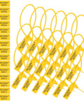 1000 Pack Plastic Tamper Seals For Fire Extinguishers And Safety Tags Security Seals With Numbered Zip Ties Disposable Self Locking