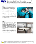 Installation guide for Trunk Latch Actuator Bracket Repair Kit For 1J5827567A with images of repair steps and components.
