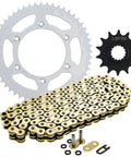 KTM Drive Sprocket And Chain Combo 14T Front Sprocket 52T Rear 520V X Ring Chain 118 Links For KTM 250 EXC MXC 450 SXF Models