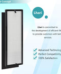 Two Pack HEPA Replacement Filters For NEA120 And CAF W36USW Air Purifiers, Traps 99.97% Of Allergens
