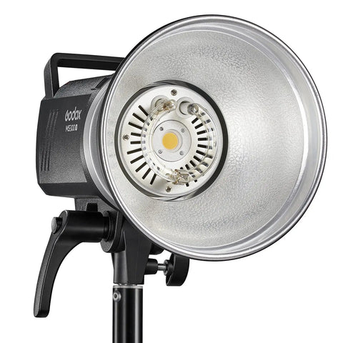 MS300-V Compact Studio Strobe Flash Light With 300W Power GN58 Bowens Mount LED Modeling Lamp on stand
