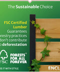FSC certified lumber panel detail for Cedar Wood Privacy Screen Panels for Outdoor Privacy Wall Two Panels 42 Inch High by 38 Inch Wide Easy Install Durable FSC Certified Wood for Pool Equipment Enclosure Trash Can Enclosures and Air Conditioner Fence.