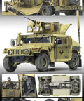 M1151 Enhanced Armament Carrier Kit With Tools, Highly Detailed Plastic Military Vehicle Model, Easy To Follow Instructions