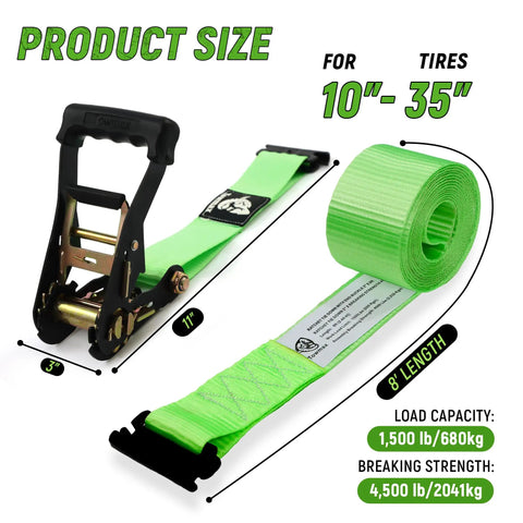 Lock It Down Tight UTV Wheel Chock Tie Down Kit Heavy Duty E Track Ratchet Straps Quick No Sweat Assembly Storage Bag Included Built To Handle Rough Trails