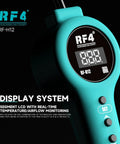 Integrated Hot Air Rework Gun With Sleep Dock For Tight Spaces, Up To 500 Degrees, LCD Temperature And Airflow Display