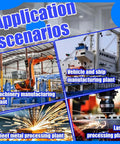 Application scenarios for Heavy Duty Manual Cnc Dross Remover Knocks Out Stubborn Slag And Metal Buildup From Steel Tables.