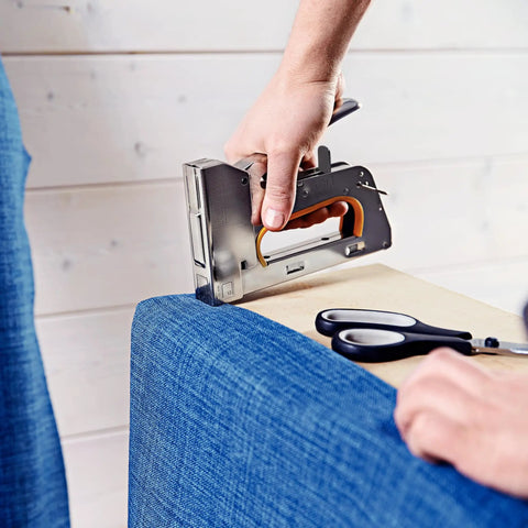 Tough As Nails Finewire Staple Gun Refills With Six Millimeter Legs Built For No Sweat Upholstery And Fabric Wrapping Featuring Rust Proof Galvanized Steel In A Five Thousand Piece Toolbox Ready Pack