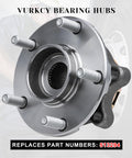 Front Left And Right Wheel Bearing Hub Assembly For Nissan Altima 2007 2012 2.5L Four Cylinder 5 Lug With ABS Encoder Pair Hubs Replaces 513294