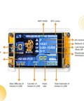 Bitcoin Lottery Miner NerdMiner V2 ESP32 Solo Miner with 2.8 inch low power smart display showing real-time mining data