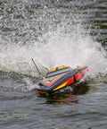 Sonicwake V2 36 Inch Self Righting Brushless RC Boat Deep-V Ready To Run RTR High Speed Water-Cooled 1900KV Marine ESC