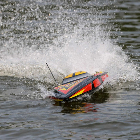 Sonicwake V2 36 Inch Self Righting Brushless RC Boat Deep-V Ready To Run RTR High Speed Water-Cooled 1900KV Marine ESC