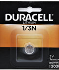 Top Shelf 3 Volt Lithium Photo Batteries Model 13N Carded Pack Of Four Badass Camera Power Cells With Rock Solid Energy And Long Lasting Life For Digital Gadgets Built To Go Hard Daily in packaging.