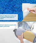 Cleaning methods for Large Double Sided Rug Tape That Keeps Area Rugs In Place On Hardwood Floors And Tile Reusable Non Slip Pad
