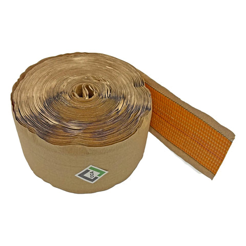 Red Stitch Carpet Joining Tape For Seamless Carpets, Super Heat Bond Crepe-Back Seaming Tape, 4 Inch Wide By 66 Feet, 11 Beads Adhesive