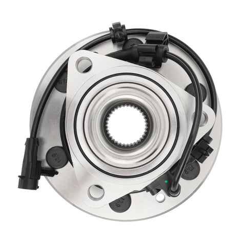 Front Wheel Hub And Bearing Assembly For 4WD And AWD With ABS 6 Lug Replacement 515036 Bolt On Fits Cadillac Escalade Silverado Tahoe