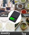 Pocket Scale 1000g x 0.01g Digital Gram Scale For Jewelry, Grab And Go Kitchen And Food Prep, Mini Scale With Backlit LCD