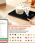 Kitchen Food Scale With Nutritional Calculator And Calorie Fat Carbs Protein Tracker, Free App, Barcode Scan, in kitchen setup