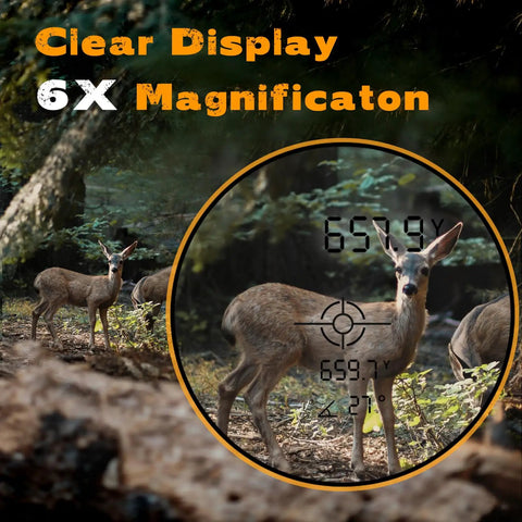 Deadly Accurate 1500 Yard Laser Rangefinder For Serious Hunters And Golfers Rechargeable Waterproof Scope With 6X Magnification And Slope Compensation In Camo That Is Truly Slick Top Shelf Gear