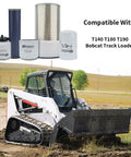 Bobcat Ready Air Oil Hydraulic Fuel Filter Kit For Skid Steer And Track Loaders All In One Replacement next to track loader