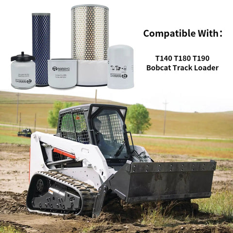 Bobcat Ready Air Oil Hydraulic Fuel Filter Kit For Skid Steer And Track Loaders All In One Replacement next to track loader