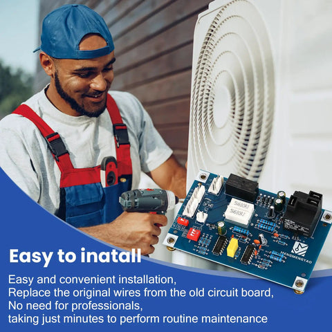 Top Shelf Hk32ea007 And Hk32ea001 Defrost Control Board Replacement For Carrier Bryant Payne Furnace Heat Pump Cepl130524-01 No Sweat Swap
