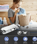 Dryer Heating Element Replacement 97-14486A Compatible With DVE50R5200W near woman holding laundry basket