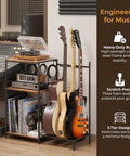 Guitar Stand For Multiple Guitars With 3 Tier Display Rack Holds Acoustic And Electric Guitars Bass Ukulele And More