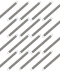 20pc Heavy Duty Extension Springs In 304 Stainless Steel Perfect For DIY Projects And Industrial Repairs With Corrosion Resistant Finish.