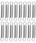Premium 20Pc Stainless Steel Mechanical Extension Springs Kit With Durable Hooks, Perfect 3 Inch Length Tension For DIY Crafts Heavy Duty Repairs And Home Projects You Gotta Love. 20 stainless steel extension springs with hooks