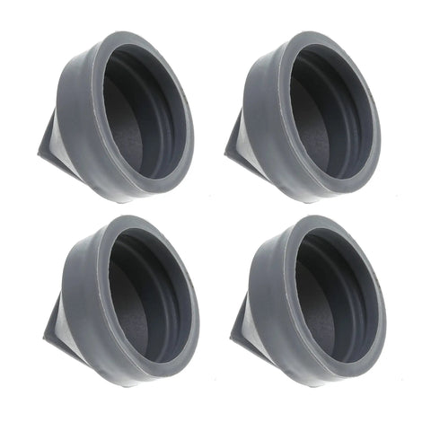 4-pack of Dust Ejector Valve For Engine Replacement, Compatible With FD FH FX Series And CH Family Engines in gray rubber.