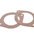 2 Pack Electric Motor Gaskets 25861 5822 Compatible With Western Fisher Snow Plows shown overlapping on white background