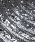 Close-up of 4 Inch Flexible Aluminum Ducting Hose With Insulation R-4.2 For Heavy Duty HVAC And Exhaust Ductwork, 25 Feet Long