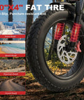 Premium Adult Electric Bike With A Badass 3000W Peak Brushless Hub Motor, Packing A Massive 48V 33Ah Removable Battery Fat tire for various terrains.