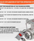 Instruction steps for Industrial Sewing Machine Servo Motor 550W 110V AC CW CCW, Three Quarters HP Permanent Magnet Brushless Controller.