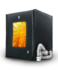 3D Printer Enclosure With Ventilation Kit And LED Lighting For FDM DLP SLA LCD Printers, Keeps Fumes Out With Thermal Insulation