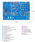 Next Gen Bpi R4 Pro Wifi 7 Router Board Packing Eight Gb Ddr4 And Mtk Rt7988a Core With Dual Ten Gig Sfp Plus Ports For Lightning Fast OpenWrt Homelab Rigs And Slick Nas Setups With Power Kit top view of the circuit board with labeled components.