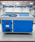 Industrial 220V Dust Collector for Welding Fume Extraction With High Efficiency, featuring durable construction and side suction plate.
