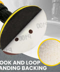 Fresh 9 Inch Hook And Loop Drywall Sanding Discs With Hole Design 40 120 And 180 Grit Mixed Bag For Pro Aluminum Oxide Sander Paper with hook and loop backing.