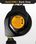 Back view of 6 Ft Mini Mamba Self Retracting Lifeline No Tangle Web Class 1 SRL Safety Lanyard specifications label