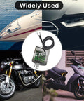 12V LED Flasher Relay Pack Of 2 2 Pin Heavy Duty Turn Signal Relay With Ground Wire For Cars And Motorcycles Waterproof